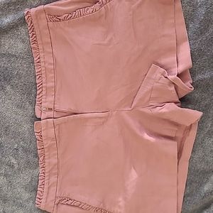 LOFT Rose color 4" Shorts sz 14